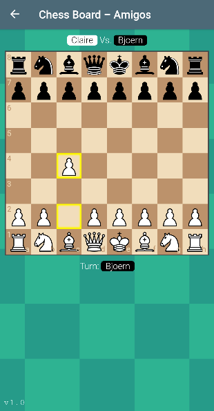 Chess app